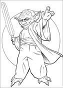 Return of the jedi coloring pages free coloring pages