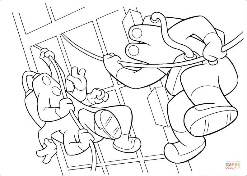 Cda the child detection agency coloring page free printable coloring pages