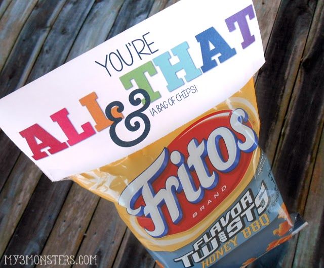 Youre all that and a bag of chips free