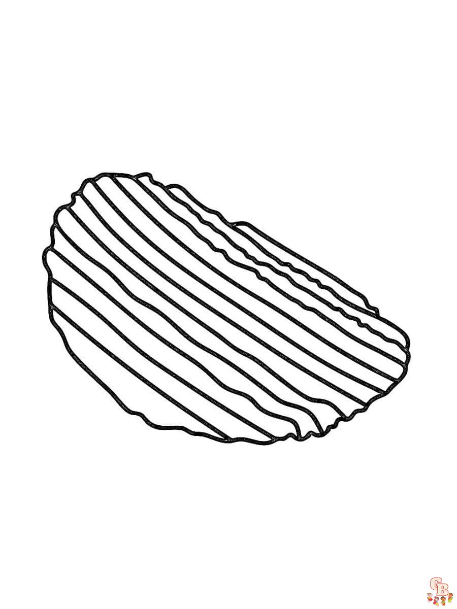 Printable chips coloring pages free for kids and adults