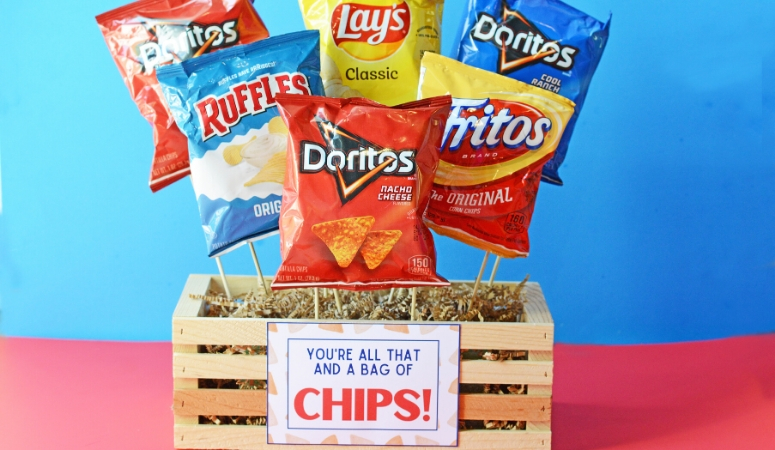 Youre all that and a bag of chips gift free printable