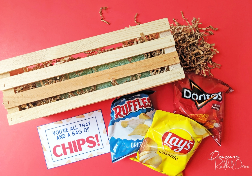 Youre all that and a bag of chips gift free printable