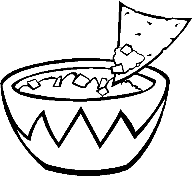 Chips coloring pages