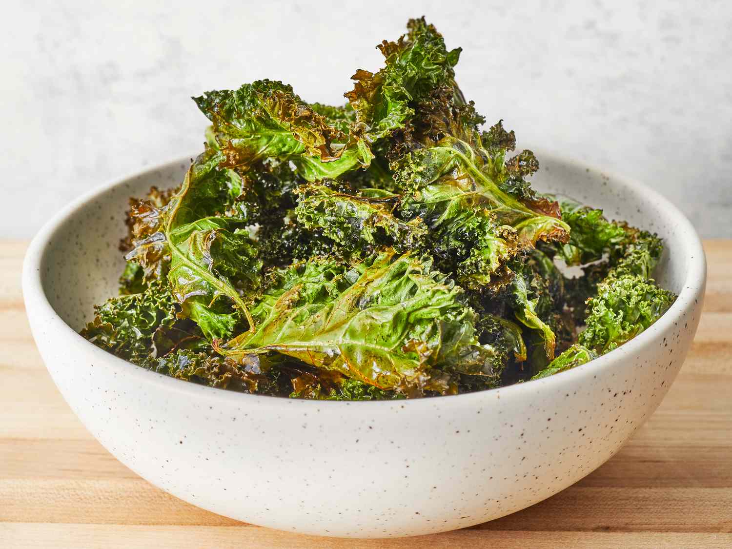 Baked kale chips recipe