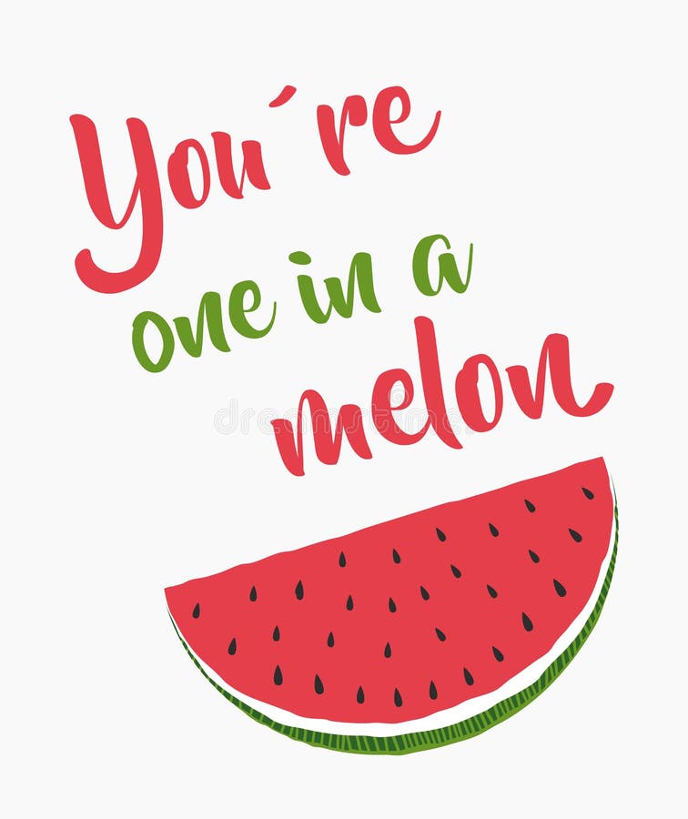 One melon stock illustrations â one melon stock illustrations vectors clipart