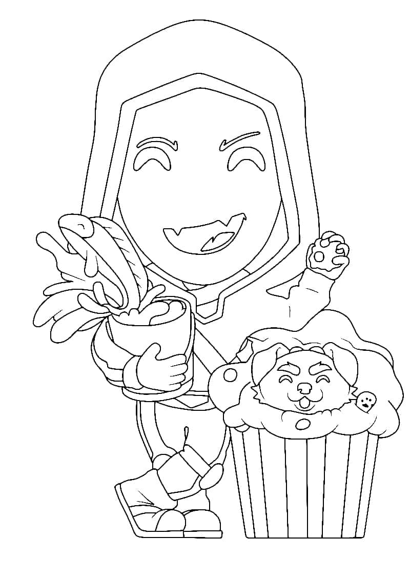 Free printable dream smp coloring page