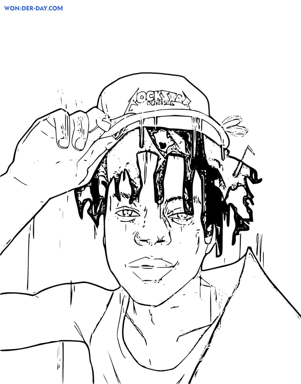 Ishowspeed coloring pages wonder day â coloring pages for children and adults