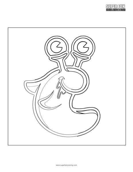 Slogoman youtube coloring page
