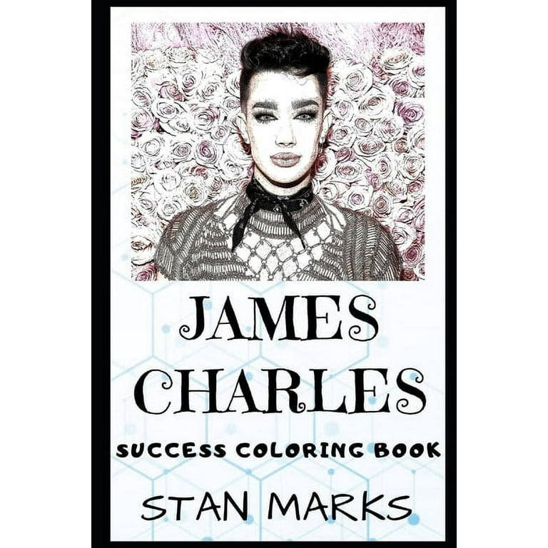 James charles success coloring books james charles success coloring book an american internet personality beauty youtuber and make
