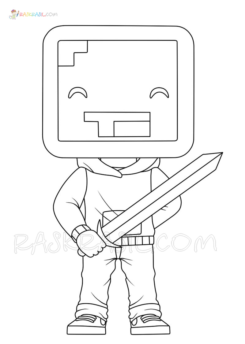 Dream smp coloring pages new pictures free printable
