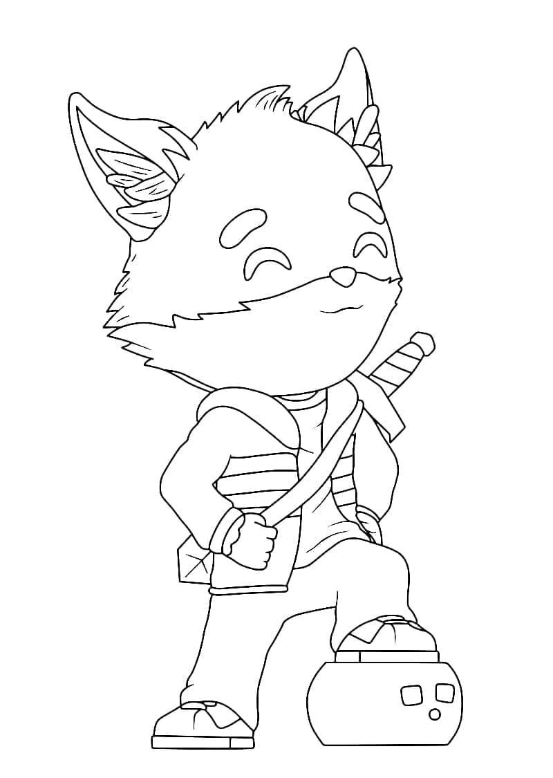 Dream smp coloring pages