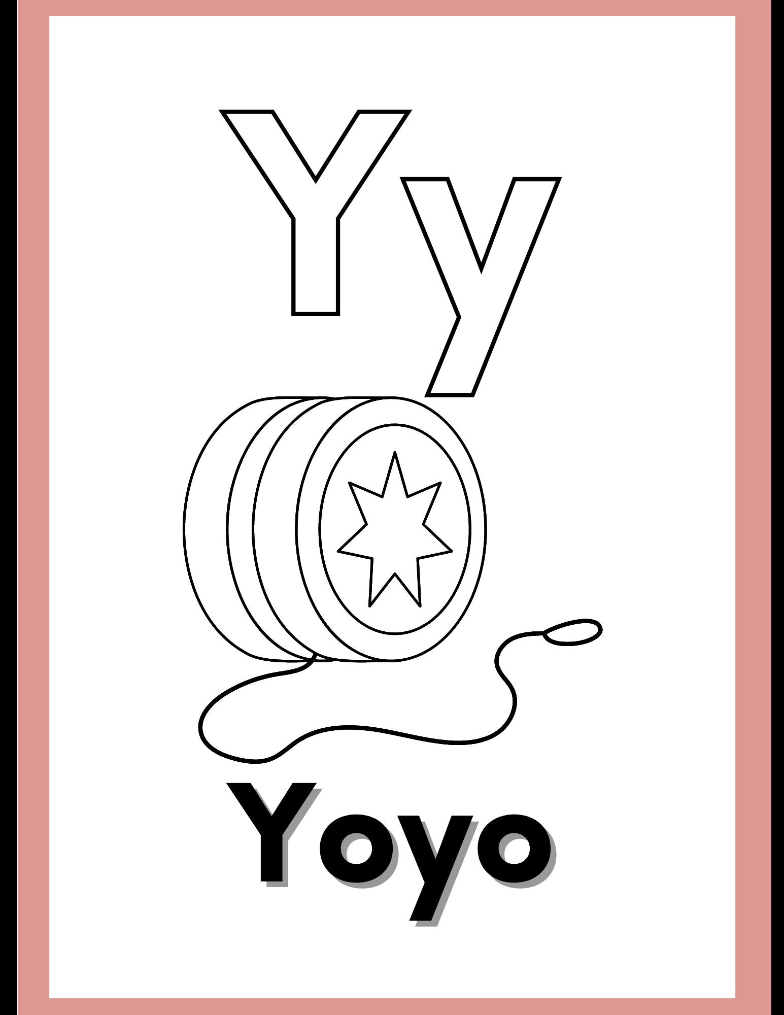 Printable alphabet coloring book printable coloring book alphabet coloring book