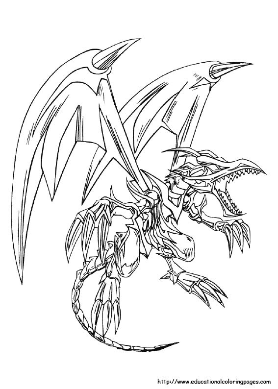 Yu gi ou coloring pages free for kids
