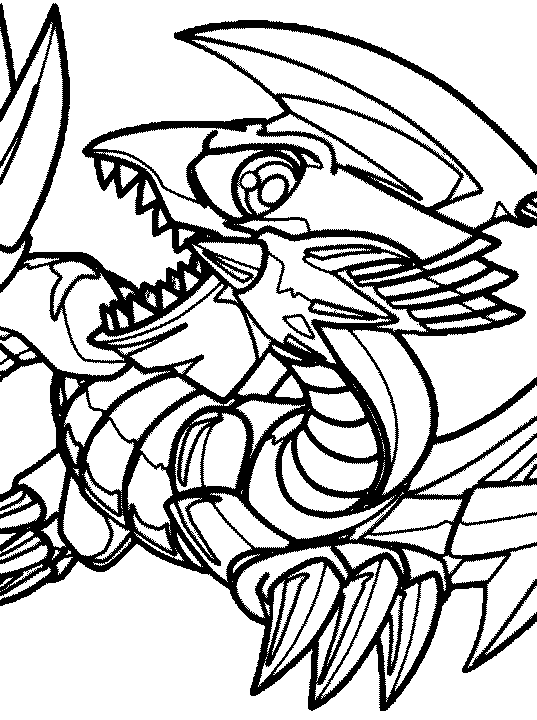 Best yugioh coloring pages for kids