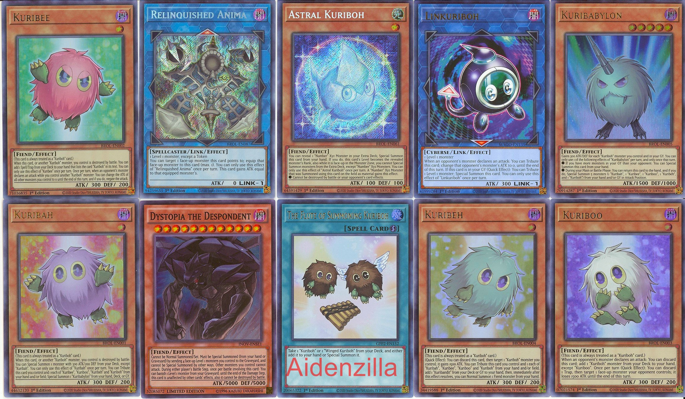 Yugioh kuriboh deck linkuriboh astral kuribee kuriboo multiply flute summoning