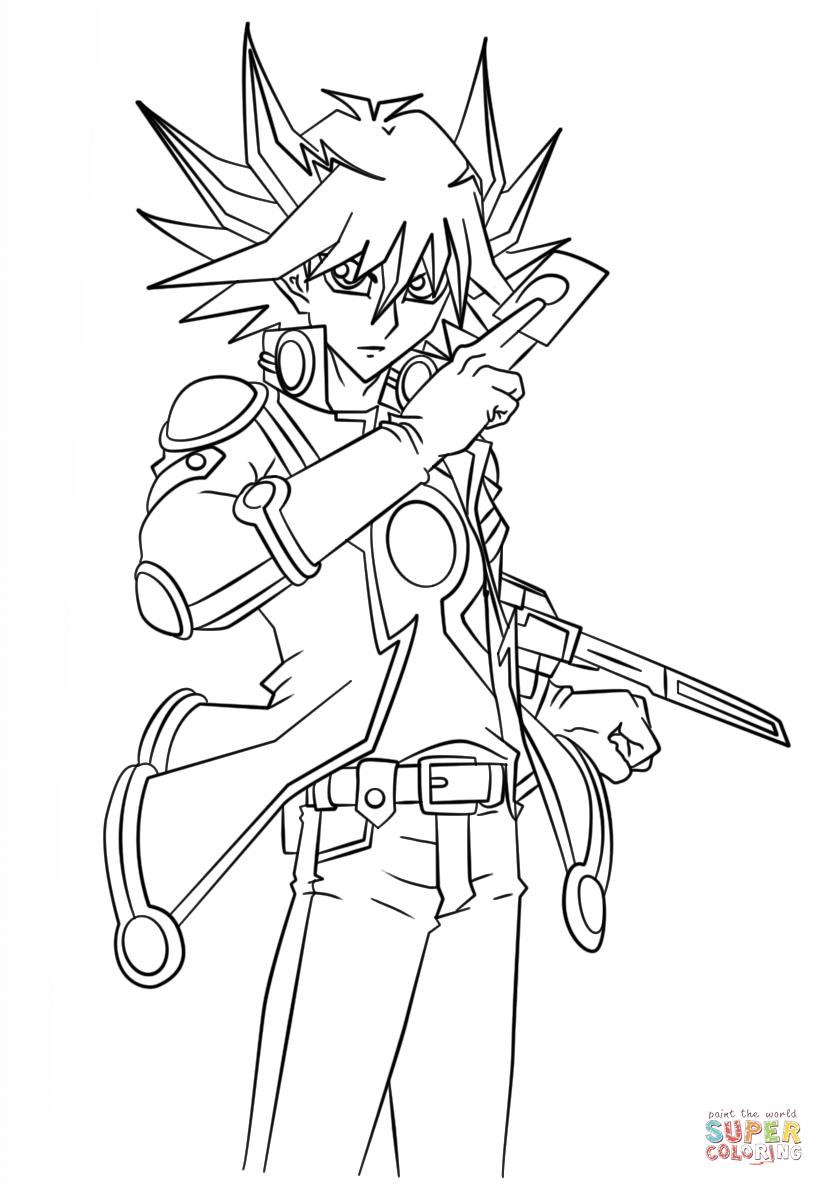 Yusei fudo from yu