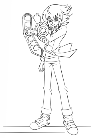 Jaden yuki from yu