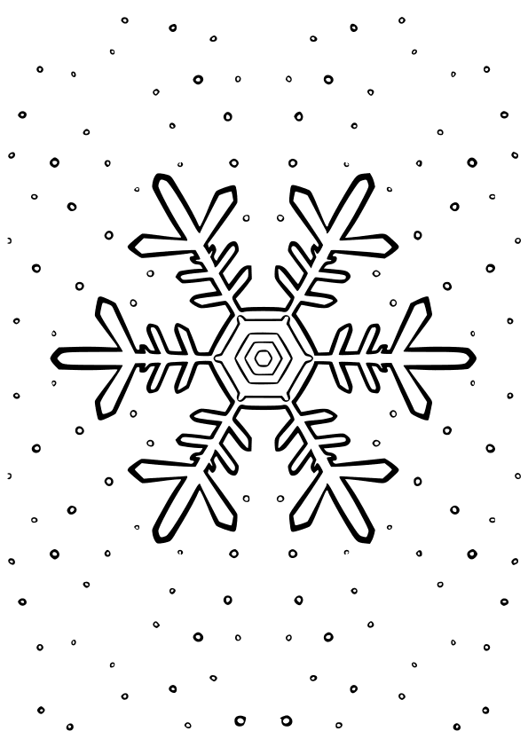 Snow coloring pages free printable nurie