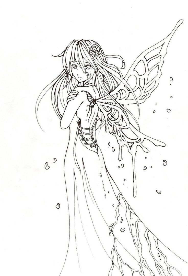 Yuki lineart by villo on deviantart coloring book art fairy coloring pages coloring pages inspirational