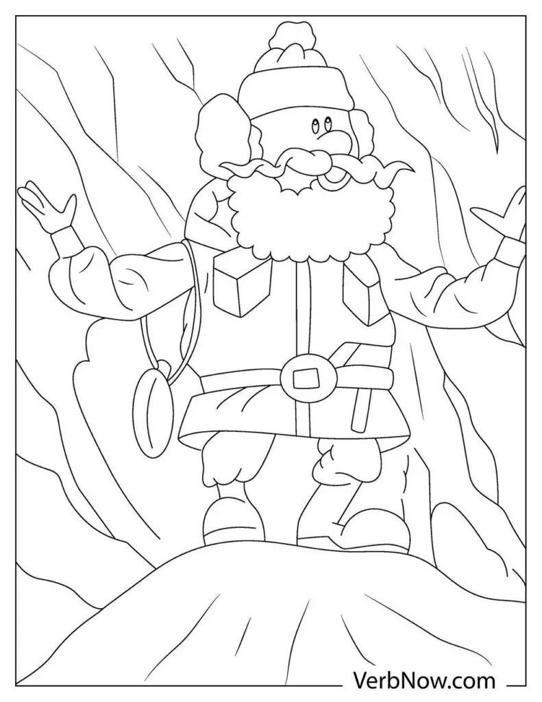 Free rudolph red nosed reindeer coloring pages book for download