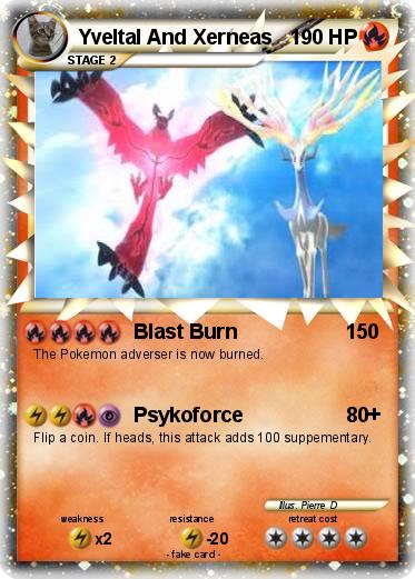 Pokemon yveltal and xerneas