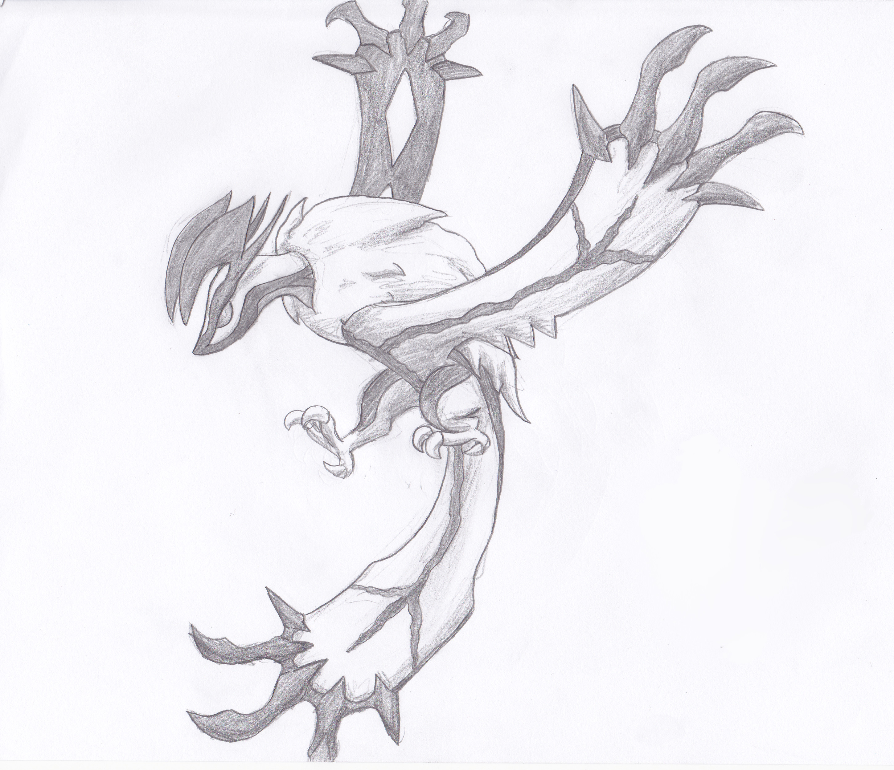 Yveltal by crystalitar on