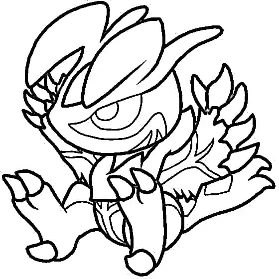 Chibi yveltal fãrbung seite