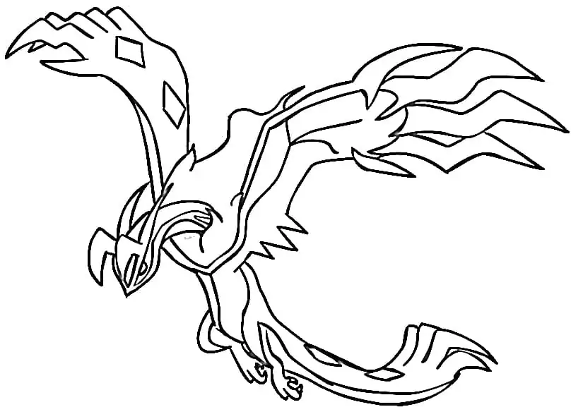 Yveltal malvorlagen