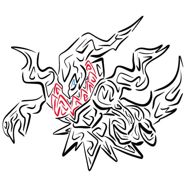 Oc i drew darkrai which one do you like more rpokemon