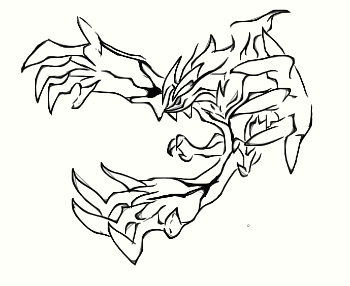 Yveltal by arubinokyuketsuki on
