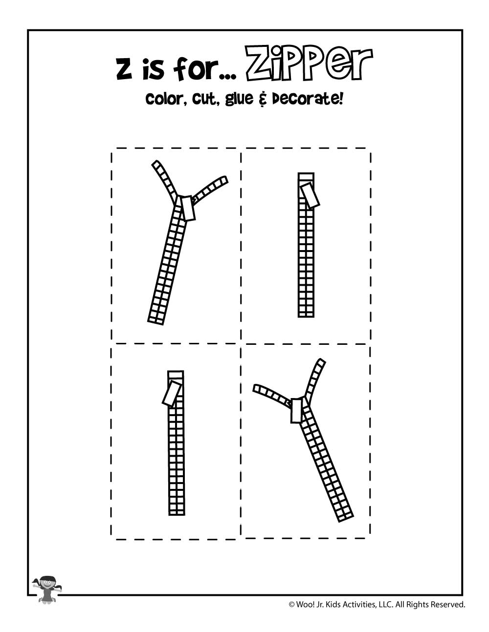 Printable alphabet crafts letters a to z woo jr kids activities childrens publishing