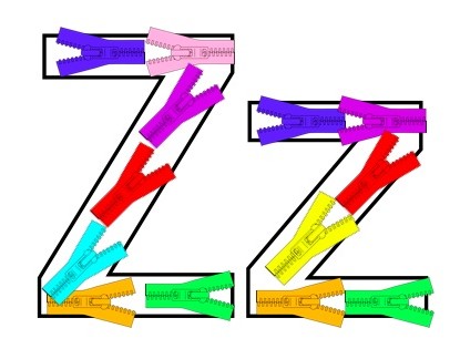 Learn to read preschool alphabet letter z