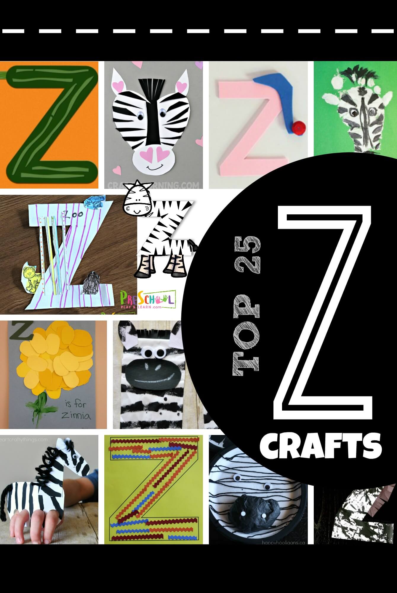 Top letter z crafts