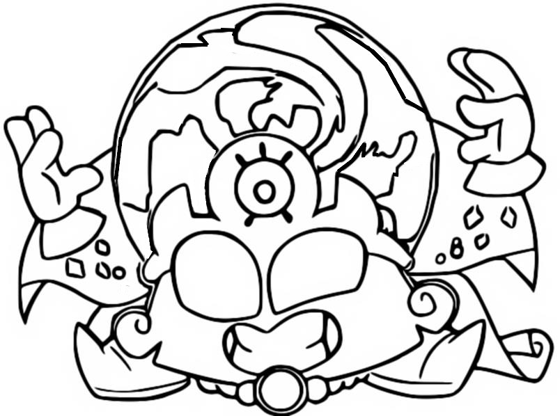 Coloring page superthings