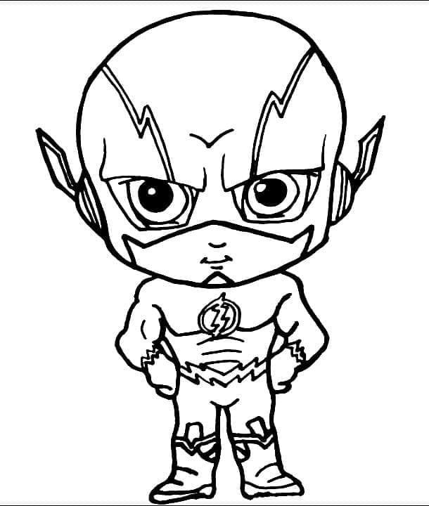 Little flash coloring book to print and online