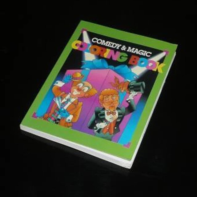 Coloring book magic paper toys magic tricks