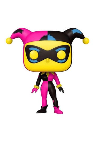 Dc ics series pop heroes vinyl harley quinnblack light cm
