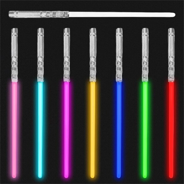 Led flahing tick lightaber hape colorful light toy light tick for party fetival birthday