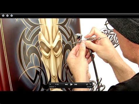 Airbrushg tribal designs