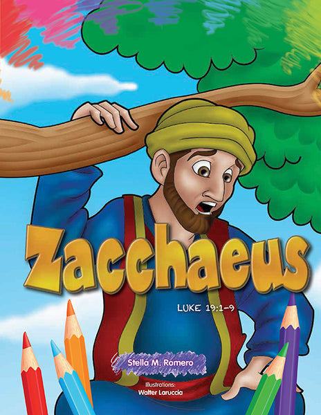 Zacchaeus coloring book