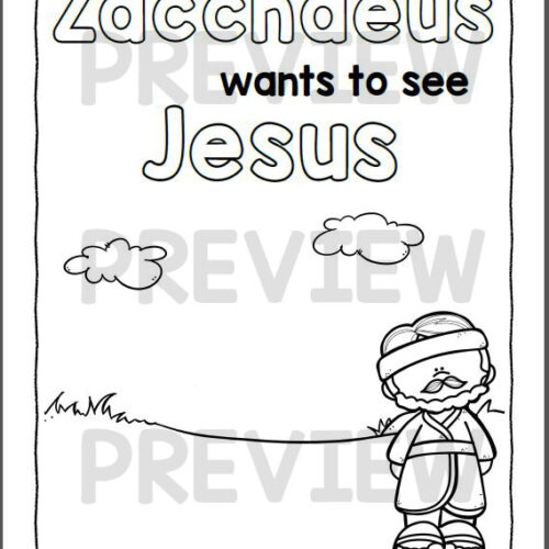 Zacchaeus coloring pages made by teachers
