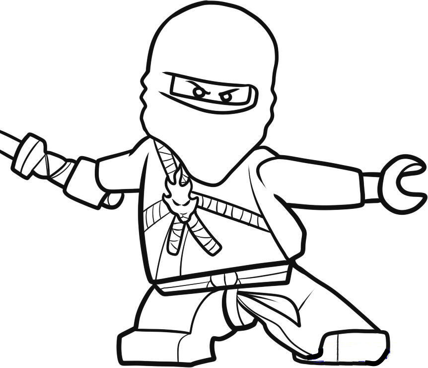 Ninjago coloring pages