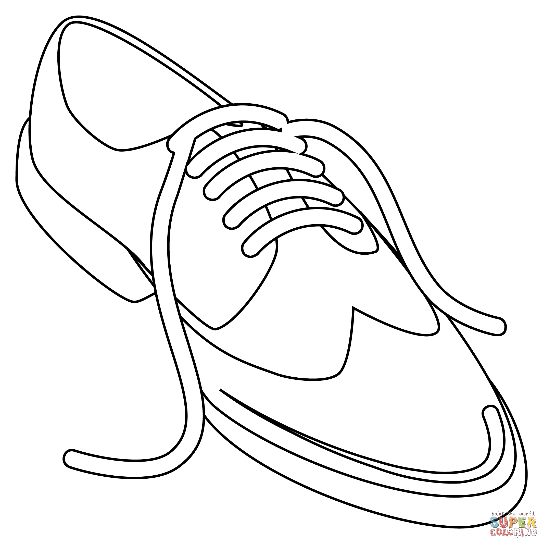 Dibujo de zapato de hombre para colorear dibujos para colorear imprimir gratis