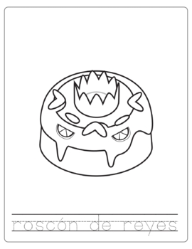 Spanish coloring sheets dãa de reyes three kings day hojas para colorear