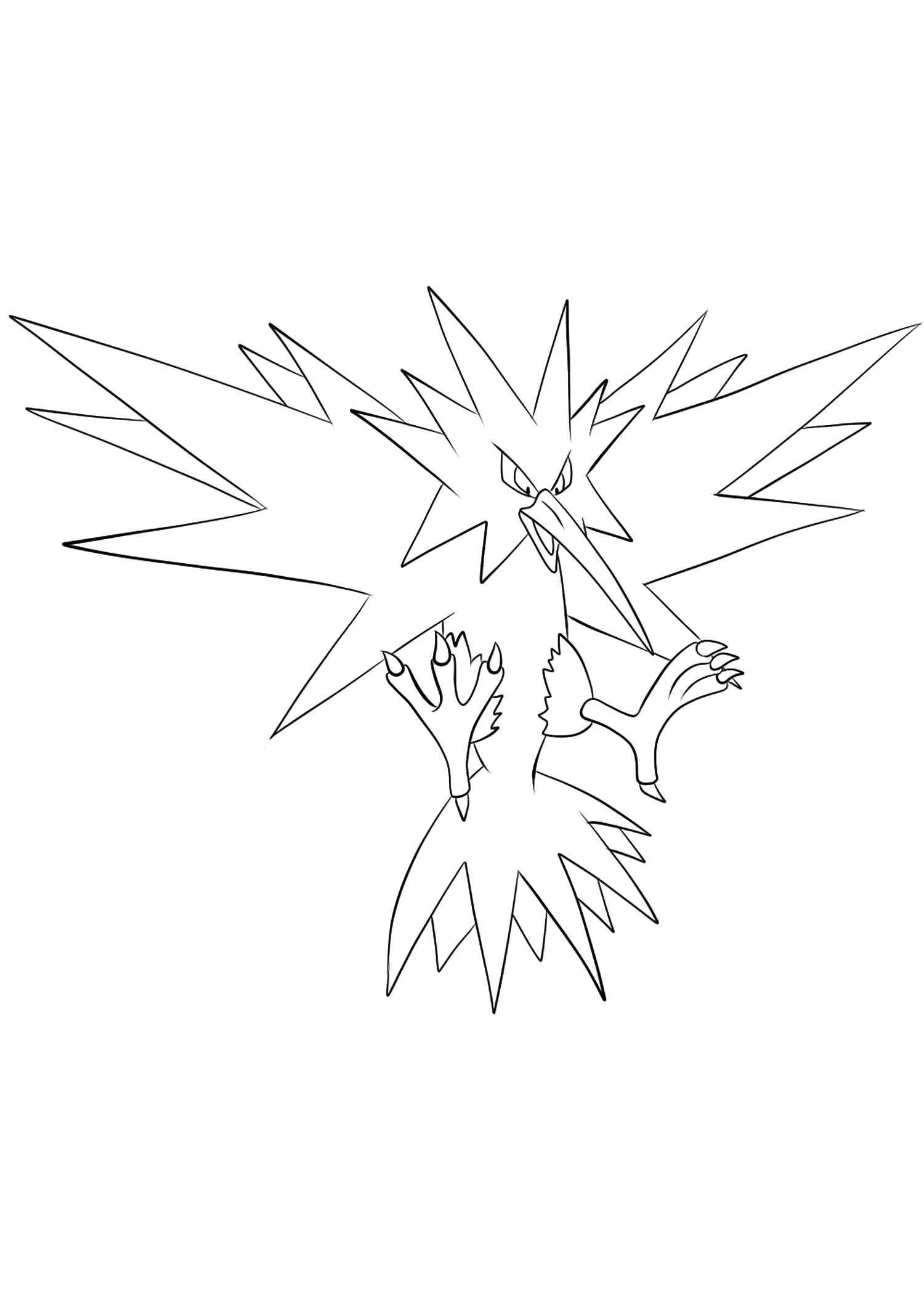 Zapdos no pokemon generation i