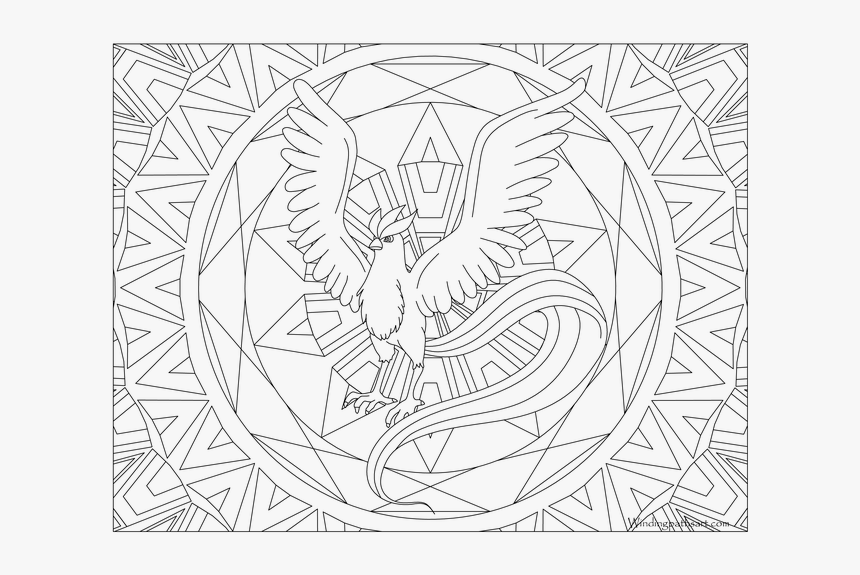 Zapdos pokemon coloring pages