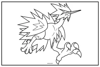 Legendary pokãmon coloring pages