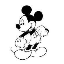 Minnie mouse with a zebra coloring pages