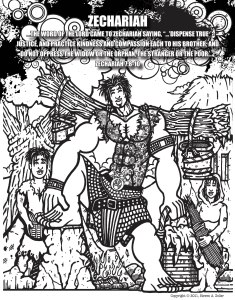 Old testament bible hero coloring pages