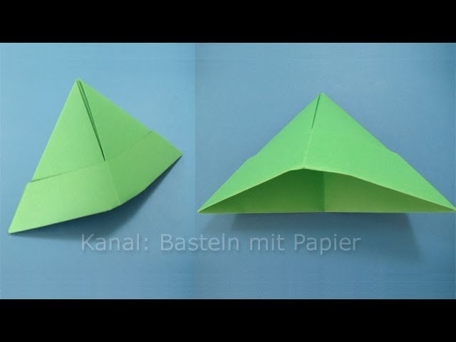 Papierhut falten